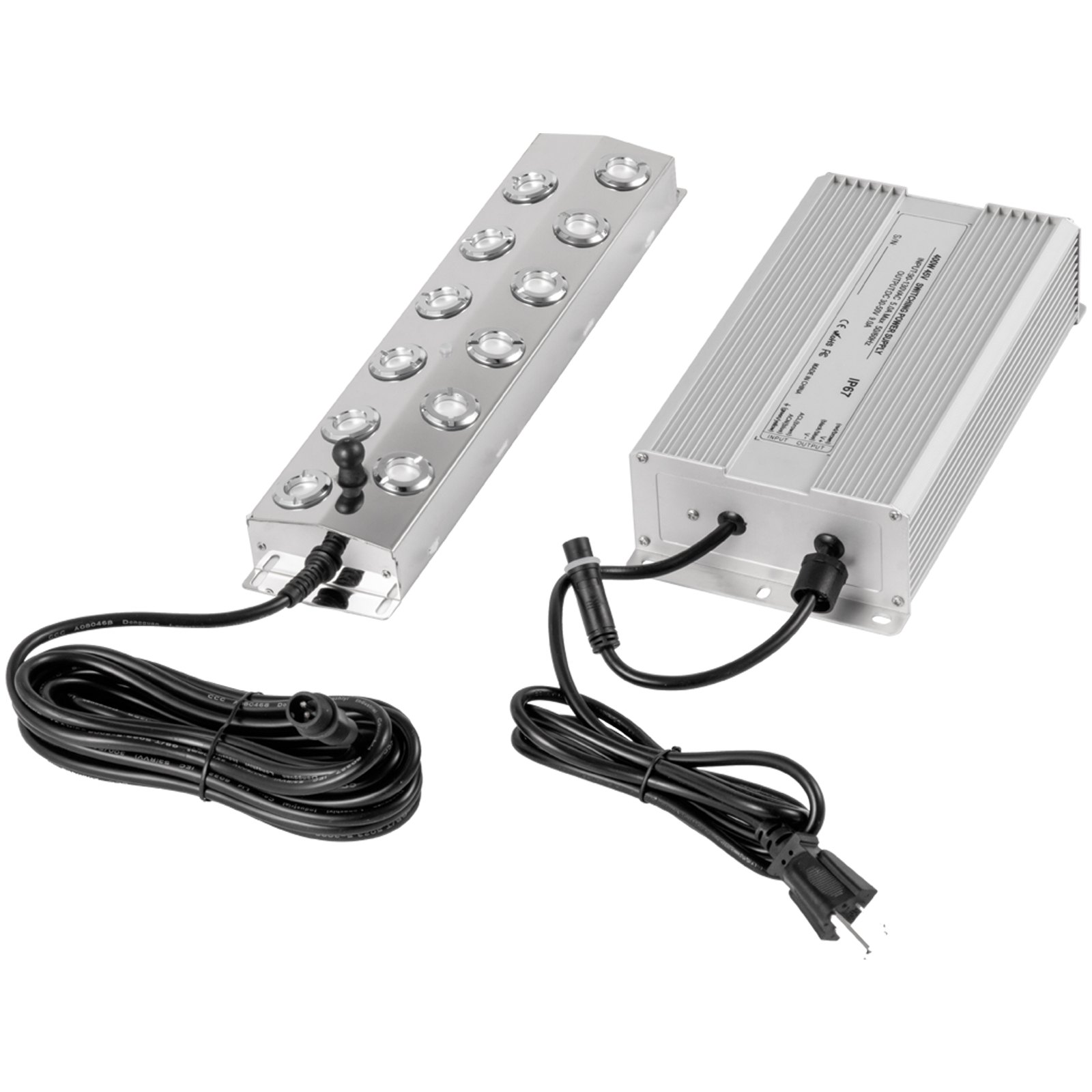 Vevor Ultrasone Mist Maker, Mistmaker Vijver, Fogger Ultrasone Rvs Met 12 Hoofd