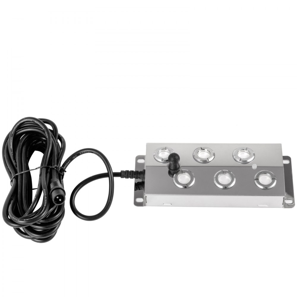 Vevor Ultrasone Mist Maker, Mistmaker Vijver, Fogger Ultrasone Rvs Met 6hoofd