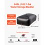 VEVOR Water Storage Bladder 142.7 Gallon Large Capacity Water Bag, Portable & Collapsible Soft Waters Container, Leakproof & Tear-Resistant PVC Emergency Waters Storage Tank for RV Truck & Outdoor Use