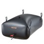 VEVOR Waterzak, 330 liter waterzak met kraan, opvouwbare en draagbare waterzak gemaakt van 1000D PVC, wateropslag voor irrigatiesystemen, droogtebestendig en voor noodhulp, zwart