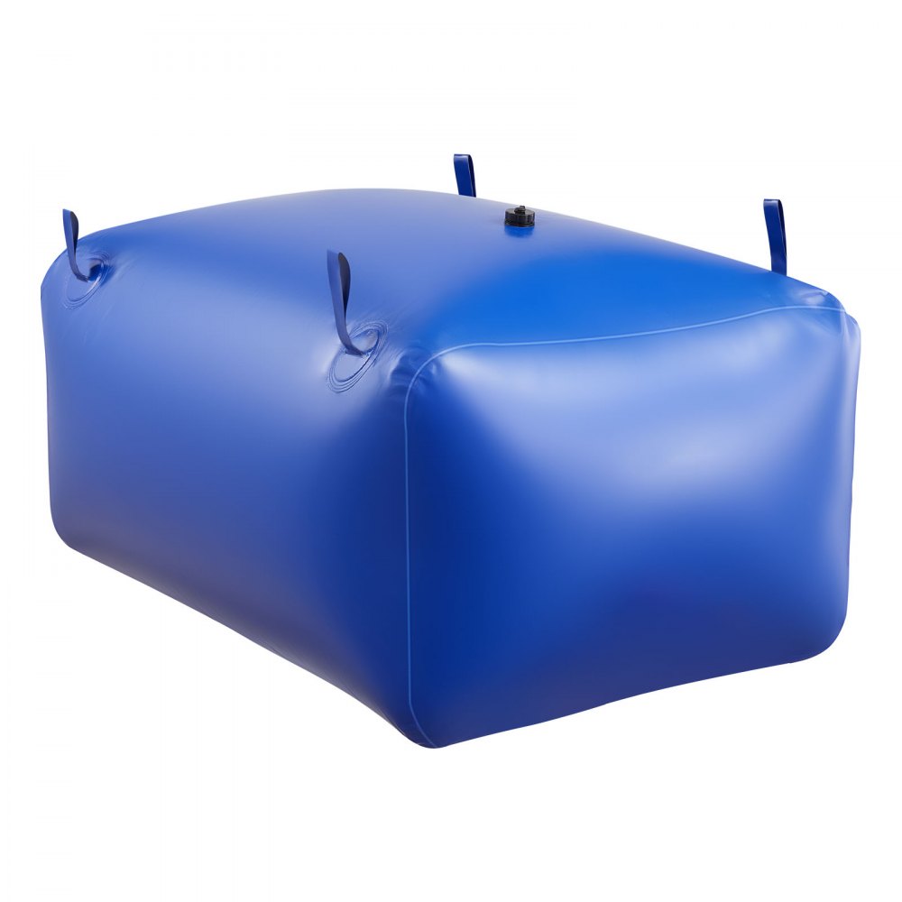 VEVOR Water Storage Bladder 105.7 Gallon Large Capacity Water Bag, Portable & Collapsible Soft Waters Container, Leakproof & Tear-Resistant PVC Emergency Waters Storage Tank for RV Truck & Outdoor Use