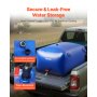 VEVOR Water Storage Bladder 105.7 Gallon Large Capacity Water Bag, Portable & Collapsible Soft Waters Container, Leakproof & Tear-Resistant PVC Emergency Waters Storage Tank for RV Truck & Outdoor Use