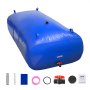 VEVOR Waterzak-opslagcontainer, 1000L watertank, 1000D PVC verdikte waterzak, 0,9 mm opvouwbare waterzak, voor tuinirrigatie, kamperen, campers, noodgebruik - Blauw