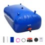 VEVOR Waterzak-opslagcontainer, 540L watertank, 1000D PVC verdikte waterzak, 0,9 mm opvouwbare waterzak, voor tuinirrigatie, kamperen, campers, noodgebruik - Blauw