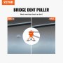 VEVOR 46-delige Bridge Dent Puller Dent Repair Kit Bevat 20 Bridge Puller Tabs & 12 Hot Glue Sticks Aluminium Dent Removal Tool Uitdeuken Auto Koelkast Etc.