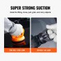 VEVOR Dent Removal Kit, 3 Packs Suction Cups, Dent Puller Handle Lifter with Gloves and Cloth, Paintless Car Dent Puller Remover for Car Dent Repair, Glass, Tiles, Mirror Lifting and Moving