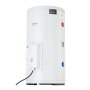 VEVOR Electric Water Heater, 18 Gallon Tank Hot Water Heater, 1.6kW Tankless Water Heater with Knob Control, IPX4 Waterproof Side Connection Heaters for Shower, Bath
