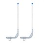 VEVOR boottrailergeleider 775 mm / 1205 mm, 0-10 cm verstelbare breedte, trailergeleider gemaakt van hoogwaardig staal met PVC-buizen, geschikt voor speedboten, compacte visboten en kleine zeilboten.