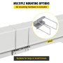 VEVOR boat trailer guide-ons with multiple mounting options, hardware included, suitable for various frames.