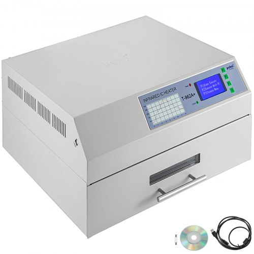Vevor Reflow-soldeermachine T962a + Soldeermachine Smd Bga Infrarood Ic Heater