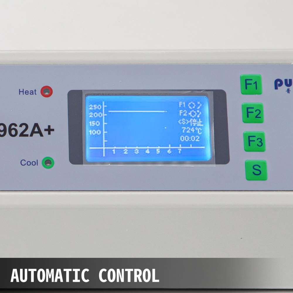 Vevor Reflow-soldeermachine T962a + Soldeermachine Smd Bga Infrarood Ic Heater