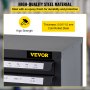 VEVOR boordispenserkast dispenser-organizerkast boordispenser opbergkast ladekast met 3 lades en 29 vakken voor boorpluggen maat 3-24 mm