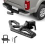 VEVOR Hitch Step for 2 Inch Receiver, Universal Rear Bumper Guard Protector with 350 LBS Load Capacity, Wide & Non-Slip Tow Hitch Step with Pin Kit and Stabilizer, Fit for Truck, SUV, Pickup, Trailer
