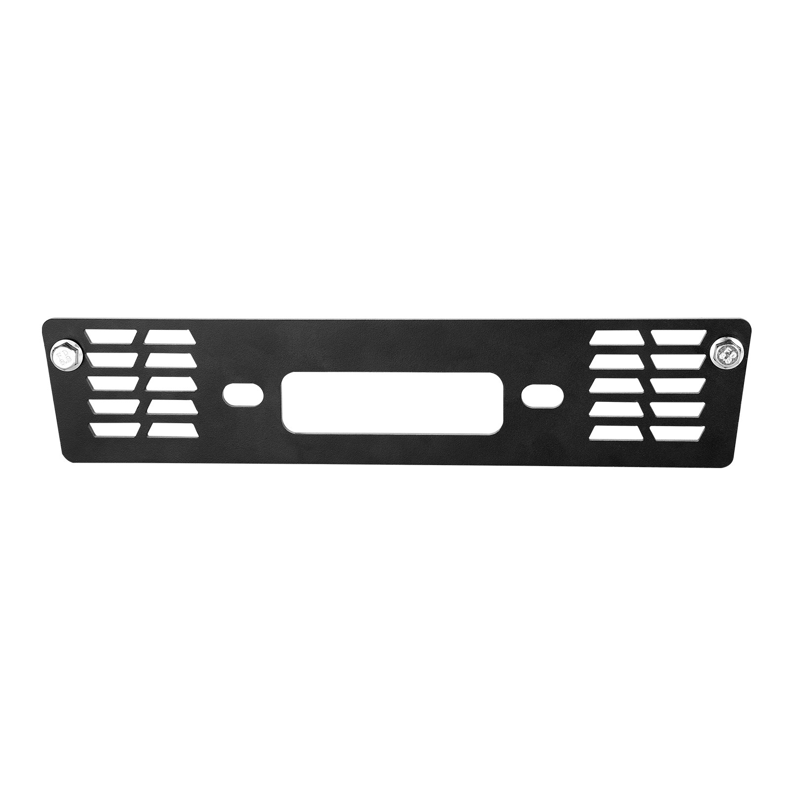 VEVOR Trailer Hitch Lier Montageplaat, Capaciteit 907-1633 kg, Beugel voor 2010-2021 Polaris Ranger Rescue Modellen, met 3-gats montage, Gepoedercoat staal, Zwart