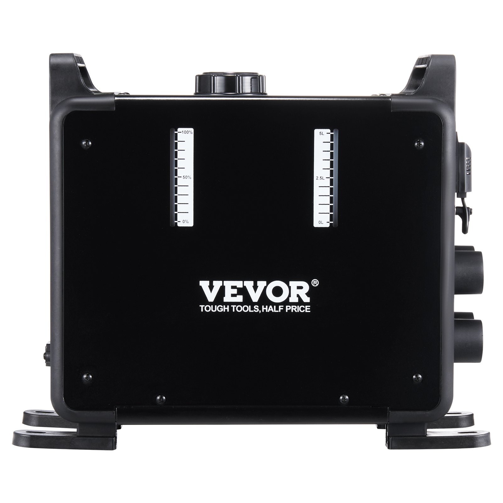VEVOR 5-8KW dieselverwarming 12 V / 24 V alles-in-één dieselluchtverwarmer met Bluetooth-appbediening, afstandsbediening, display en CO-alarm, snel verwarmende verticale draagbare dieselverwarming