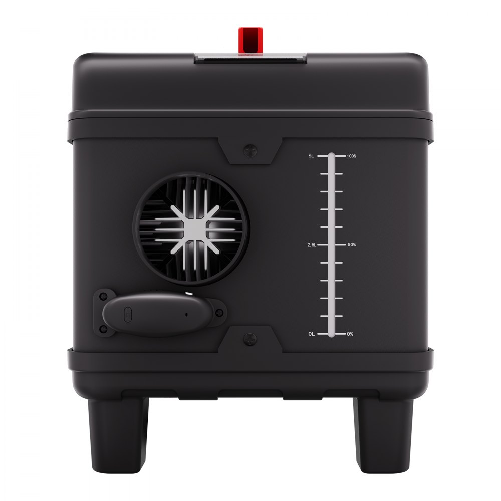 VEVOR 8 kW dieselverwarming 12 V / 24 V alles-in-één dieselluchtverwarmer, met Bluetooth-appbediening, afstandsbediening, display en CO-alarm, snel verwarmende draagbare dieselverwarming voor voertuigen