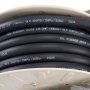 VEVOR brandstofslanghaspel 19,8 m, industriële olieslanghaspel met 3/4-inch NBR-slang, doseermondstuk en automatische oprolfunctie, oprolbare slanghaspel voor diesel, kerosine en benzine.