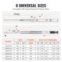 VEVOR ladegeleiders 10 paar kogellagergeleiders 508 mm stil, zacht sluitend, 45,4 kg zijmontage stalen geleiderail volledig uittrekbaar voor keukenkast met planken