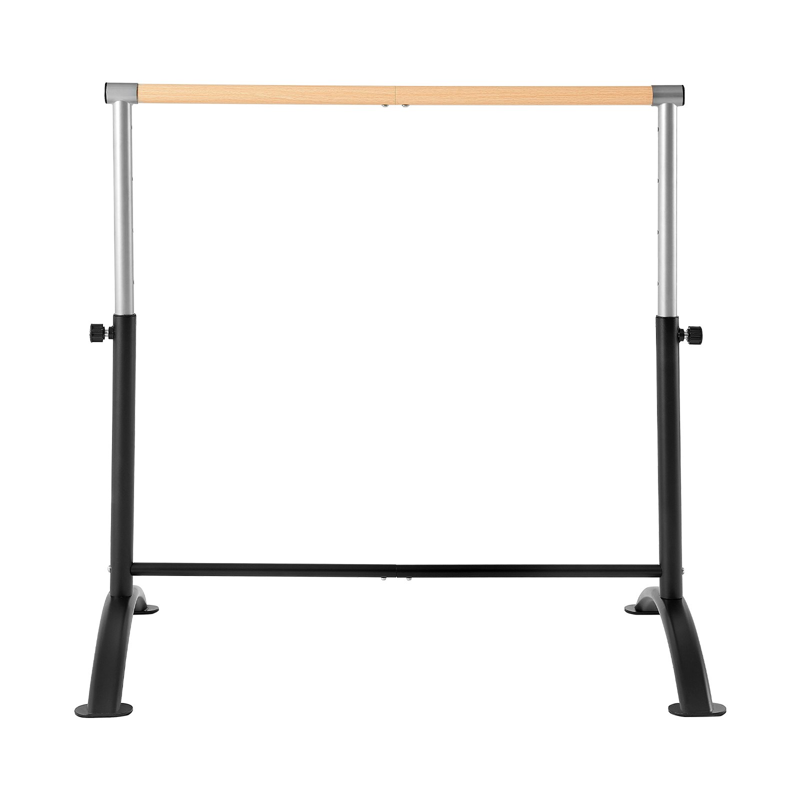 VEVOR Ballet Barre, vrijstaande balletbarre, in hoogte verstelbaar (5 standen / 715-1115 mm), stretchbarre van koolstofstaal voor ballet, balanstraining en ontspanningsoefeningen.