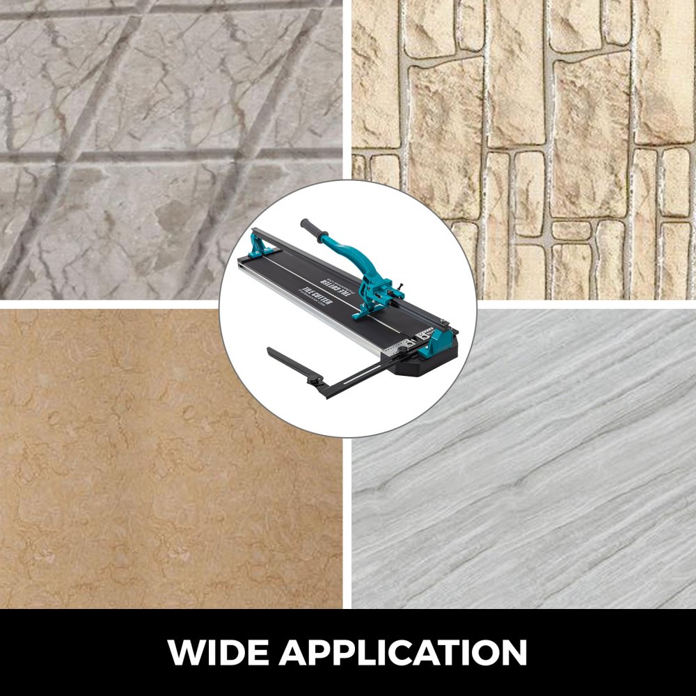 VEVOR Tegelsnijder, max. snijbreedte 800 mm Professionele handmatige tegelsnijder, snijdikte 6-15 mm Lasergeleider Precisie tegelsnijder Tegelsnijder met metaalsnijwiel