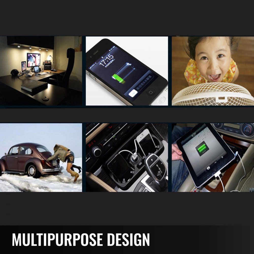 Vevor Zuivere Sinus Omvormer, Omvormer 12 V Naar 230 V 2500 W,pure Sinus Auto