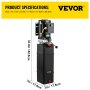 VEVOR Hydraulic Pump 2950 PSI Hydraulic Power Unit 3 HP 220 V Hydraulic Power Unit for 2 & 4 Post Lifts Car Lift Hydraulic Power Unit with 3.5 Gallon Reservoir