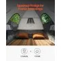 VEVOR Auto Tent Vrachtwagen Tent Kampeertent met Ramen Waterdicht voor 1524-1585mm