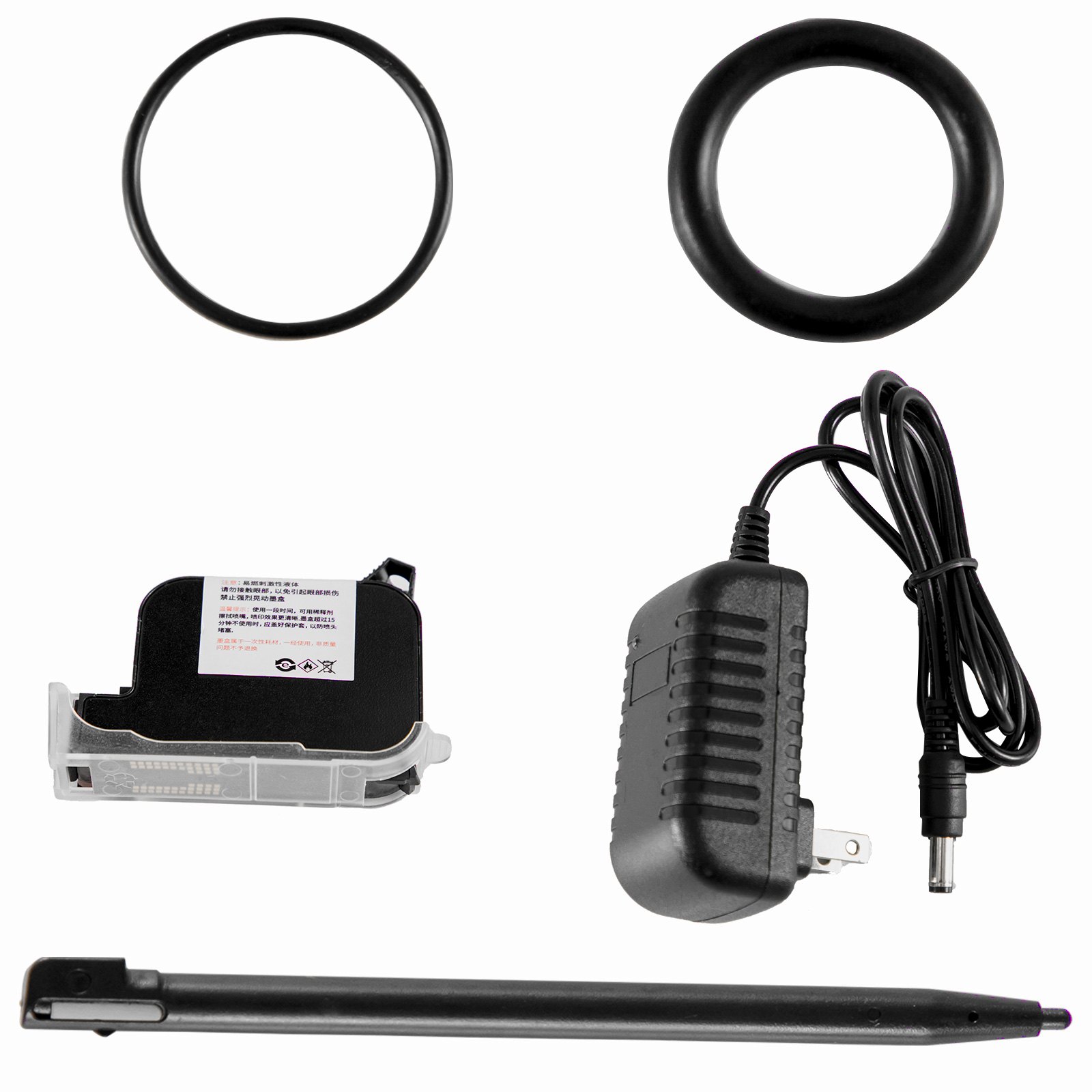 VEVOR Draagbare Inkjet Printer Handheld Printer Code Printer Datum Barcode Foto's: