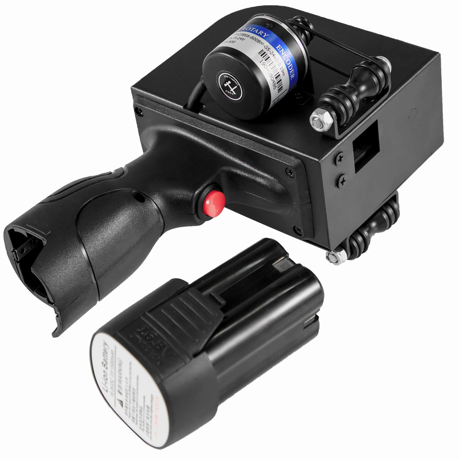 VEVOR Draagbare Inkjet Printer Handheld Printer Code Printer Datum Barcode Foto's: