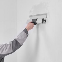 VEVOR gipsplaatspatelset, handgreep + fixator, accessoires voor glad mes, professioneel gipsplaatspatelgereedschap, afveeg-/gipsplaatmes, voor gipsplaat/wandplaat/gipsplaat (zonder mes)