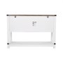 VEVOR Koffiebarkast 120 x 39,8 x 83 cm Boerderijkoffiebarkast met 4-laags opbergruimte, koffiebartafel met schuurdeuren, buffetkast voor woonkamer en entree