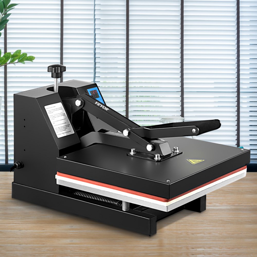 Vevor T-shirt Hitteper Machine Warmteoverdracht Machine 1400w Met Digitale Timer