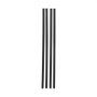 VEVOR Bottom Locking Privacy Slats, Single-Wall Vertical Bottom-Locking Slats for Chain-Link Fence, High-Density HDPE Chain Link Slats Ideally Fit 6' High Fence for Garden, Farm, Sports Field(Black)