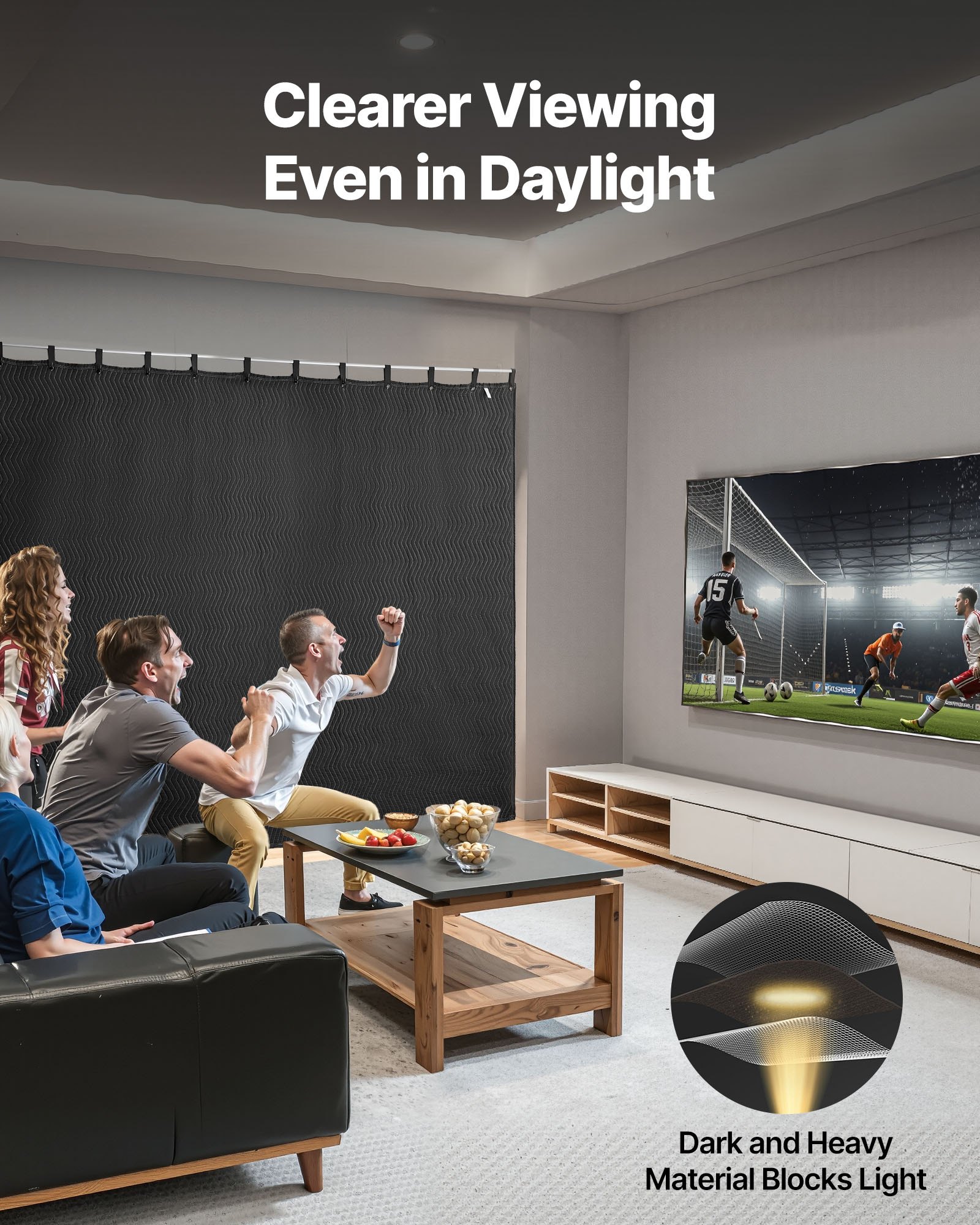 VEVOR 2-Pack geluidsdeken, geluidsisolerende dekens, 2438x2032 mm, extra grote akoestische deken met ringen, studio-deken met katoenen vulling, voor ramen, deuren, lichtwering, muziekopnames