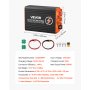 VEVOR DC-DC acculader met MPPT 650 W 50 A, laadbooster met dubbele ingang voor zonnepanelen/dynamo's, geschikt voor het opladen van LiFePO4 loodzuuraccu's, 12 V/24 V, voor noodstroomvoorziening in campers en thuis.