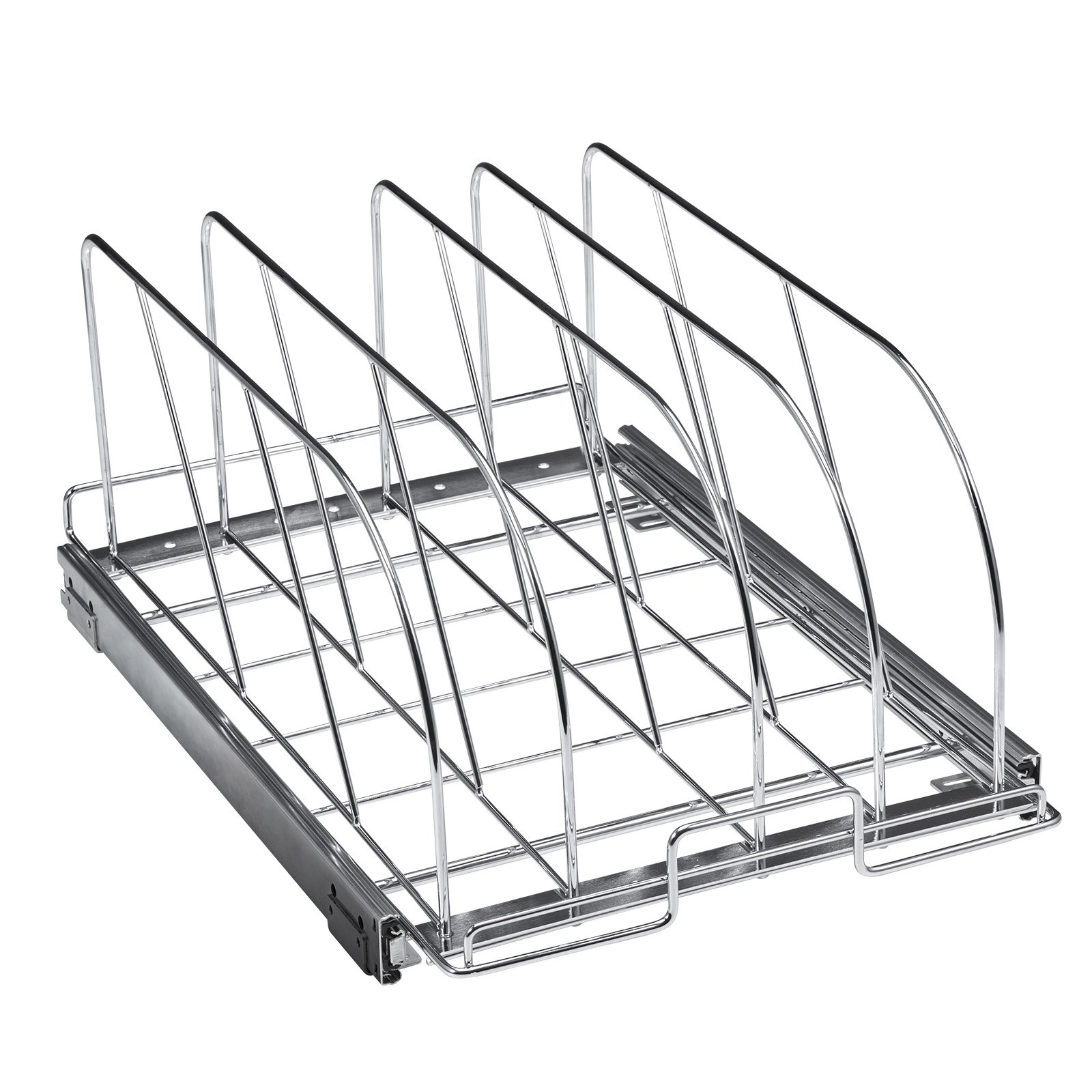 VEVOR Verstelbaar Afdruiprek, Afwasdroger, Bestekhouder, 31,8 x 53,3 cm, Afdruiprek voor Keukenkastjes, Ideaal voor het opbergen van potten, pannen en snijplanken