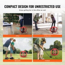 VEVOR Golf Chipping Net Pop-up Golf Oefennet Draagbare Indoor Hitting Aid
