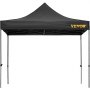 VEVOR Gazebo Opvouwbaar 3x3m Opvouwbaar Gazebo 240g PVC Gecoat Polyester Pop-Up Gazebo 1,95-2,13m Verstelbare Feesttent Tuintent Strandtent voor Bruiloften of Andere Commerciële Activiteiten