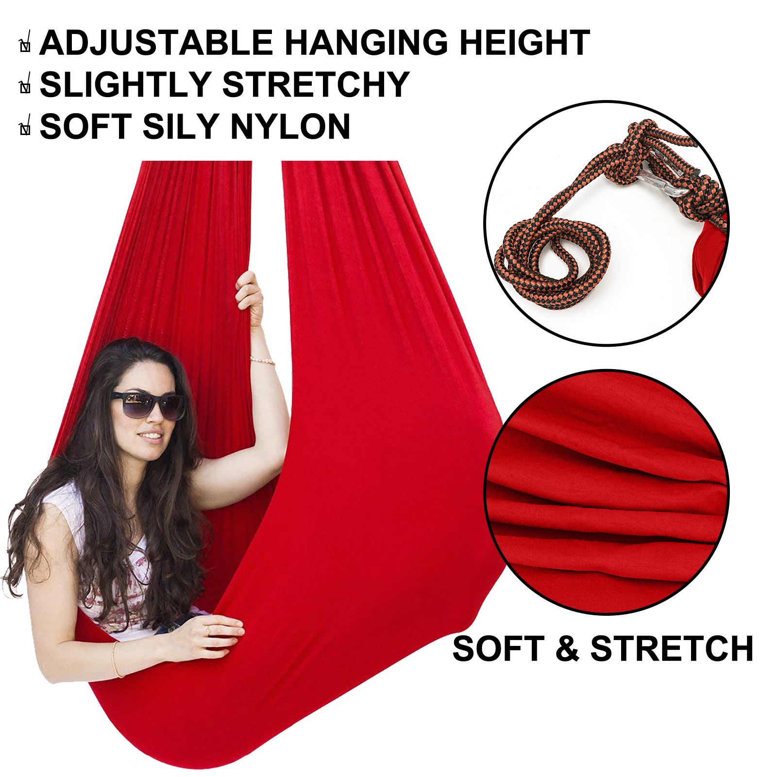 Hanging Seat  Kids or Adults Aspergers Autism Therapy House STRONG PACKING