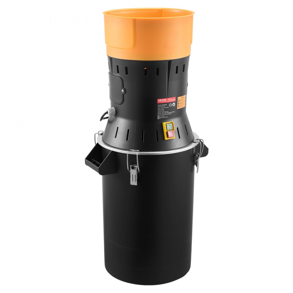 VEVOR Electric Grain Mill Grinder, 600W High Power Commercial Spice Grinder, 25L Pulverizer Powder Machine with Galvanized Sharp Blades, for Dry Grains, Spices, Cereals, Coffee Bean, Corn, and Pepper