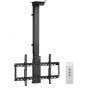 VEVOR Motorized Ceiling TV Mount, TV Wall Mount for 32 to 55 Inch TV, Electric Adjustable Ceiling TV Mount, Motorized Flip Down TV Mount Bracket with Max VESA 24 x 16 in, Fits TVs Up to 120 lbs