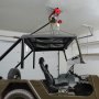 VEVOR elektrische lier, 600 kg, motorlier met 100 m draadloze en 4,2 m bekabelde afstandsbediening, 12 m hefhoogte met enkele kabel, enkele/dubbele hijsbanden, hijsgereedschap voor garage, magazijn, fabriek
