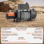 VEVOR Electric Winch Truck 18,000 lb Steel Cable IP65 Waterproof Remote Control