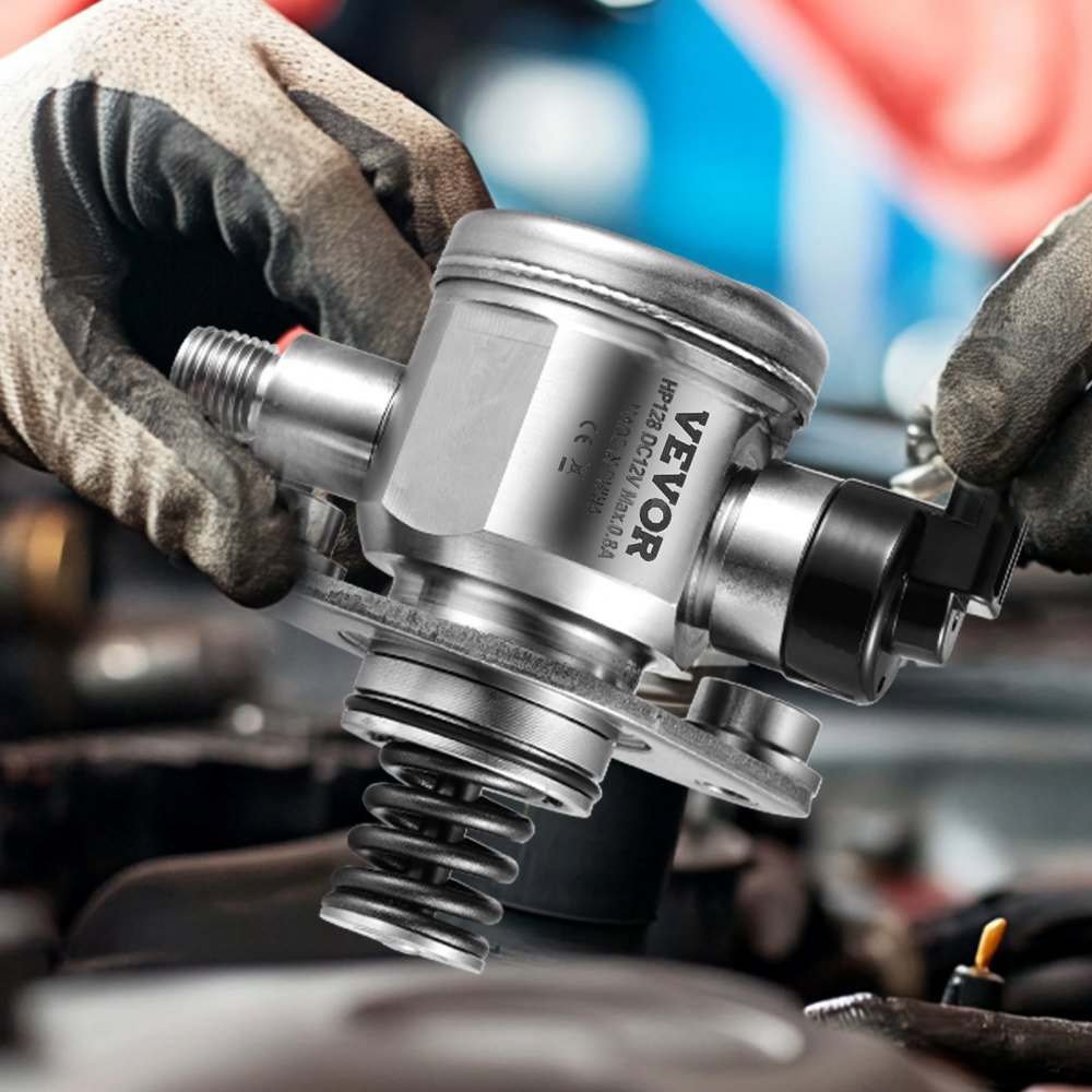 VEVOR hogedrukbrandstofpomp met pakking en bouten compatibel met Buick LaCrosse, Regal, Verano, Chevrolet Captiva Sport, Equinox, Impala, Malibu, GMC Terrain 2010-2017 L4 2.4L, roestvrij staal