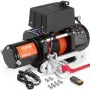 VEVOR Elektrische lier 12V DC 2722kg Elektrische lier Motorlier 12 strengen