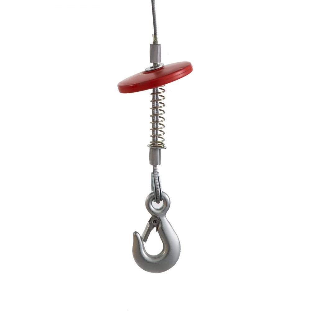 FlowerW 1100mm Hoist Support and Electric Hoist Suit Lifting, Electric Hoist and Hoist Support Lifting Arm 500Kg Capacity for Garage Auto Shop Overhead Lift