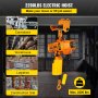 VEVOR Electric Chain Hoist, 2200 lbs Load Capacity, 13 ft Lifting Height, 11 ft/min Speed, 230V, Single Phase Overhead Crane with G80 Chain, 10.8 ft Wired Remote Control for Garage, Shop, Hotel, Home