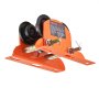 VEVOR Electric Hoist Manual Trolley, 1100 lbs/0.5 Ton Capacity for PA200 PA250 PA300 PA400 PA500, Push Beam Trolley with Dual Wheels, 2.36"-4.72" Adjustable Flange Width for Straight Curved I Beam