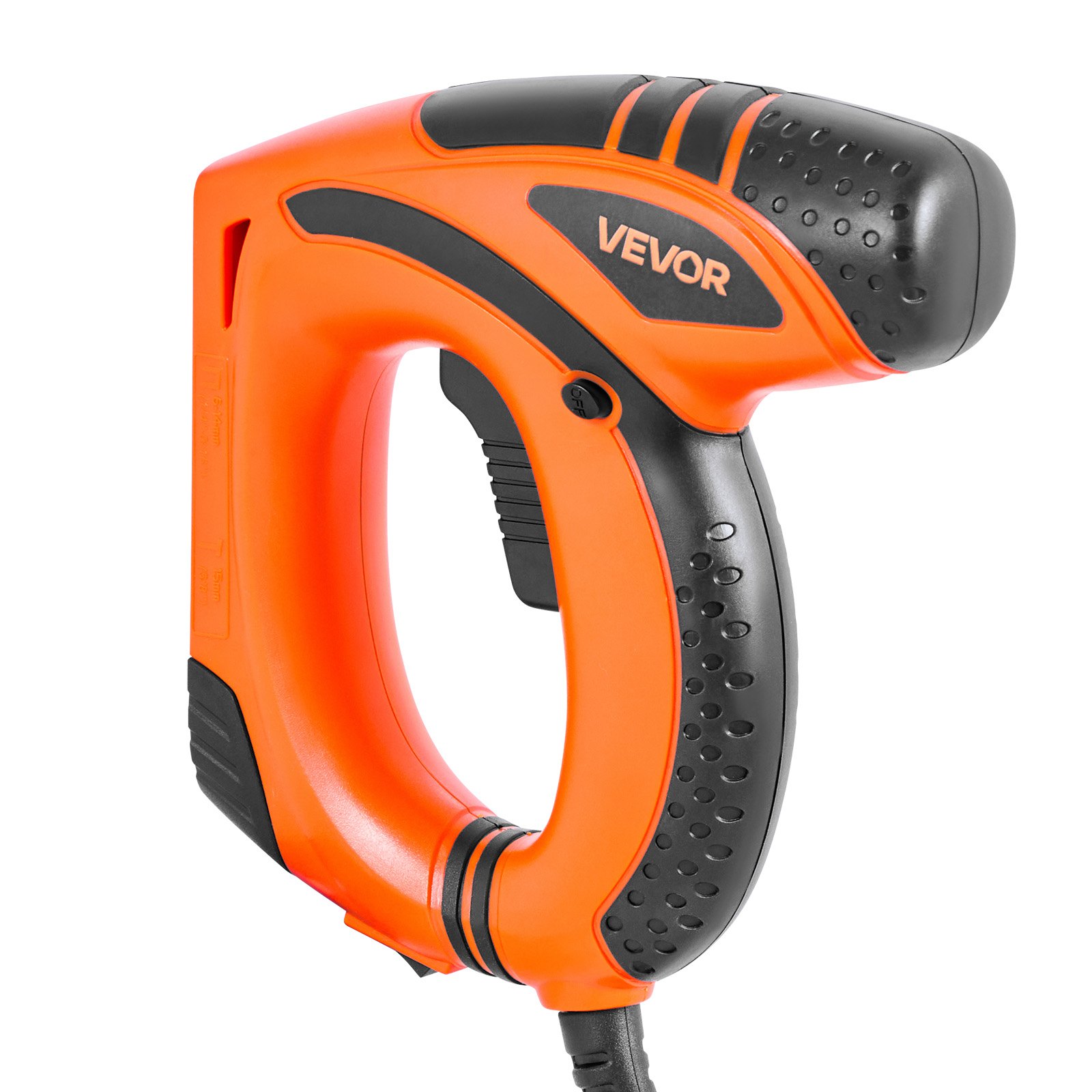 VEVOR Electric Nail Gun, 2-in-1 Staple Gun Brad Nailer, 18 Gauge 15 mm, Stapler Brad Nailer with 1000 Pcs Staples and 1000 Pcs Nails, Non-Slip Rubber Grip, for Woodworking and DIY Projects