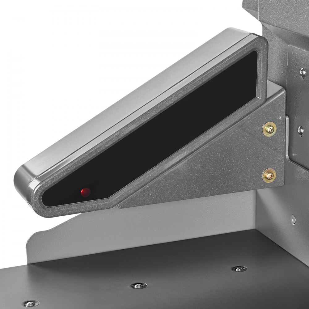 VEVOR elektrische papiersnijder, krachtige hydraulische papiersnijder, 66 cm snijbreedte, 10 cm snijdikte, grote elektrische guillotine met infraroodfunctie en vervangend mes